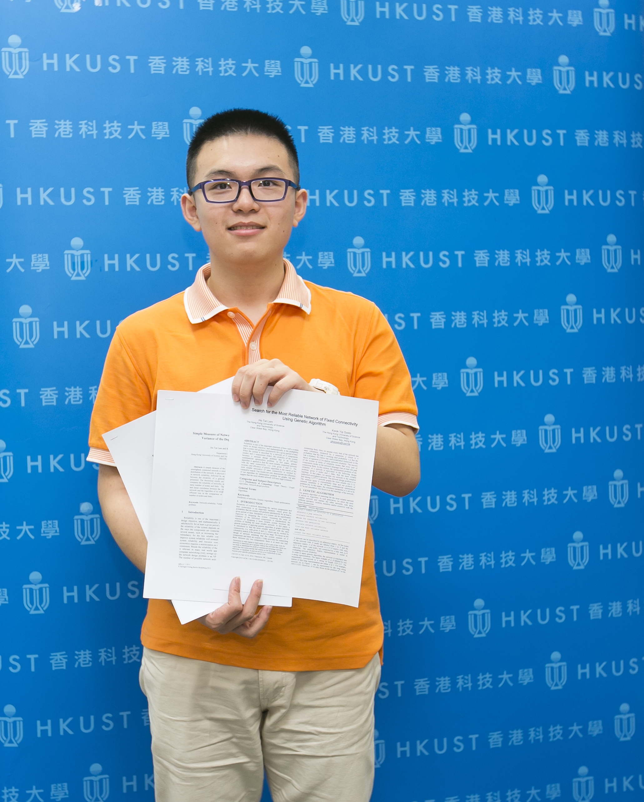  物理学系学生林颢达将到波兰及加拿大出席国际会议，发表崭新「网络可靠性」理论。