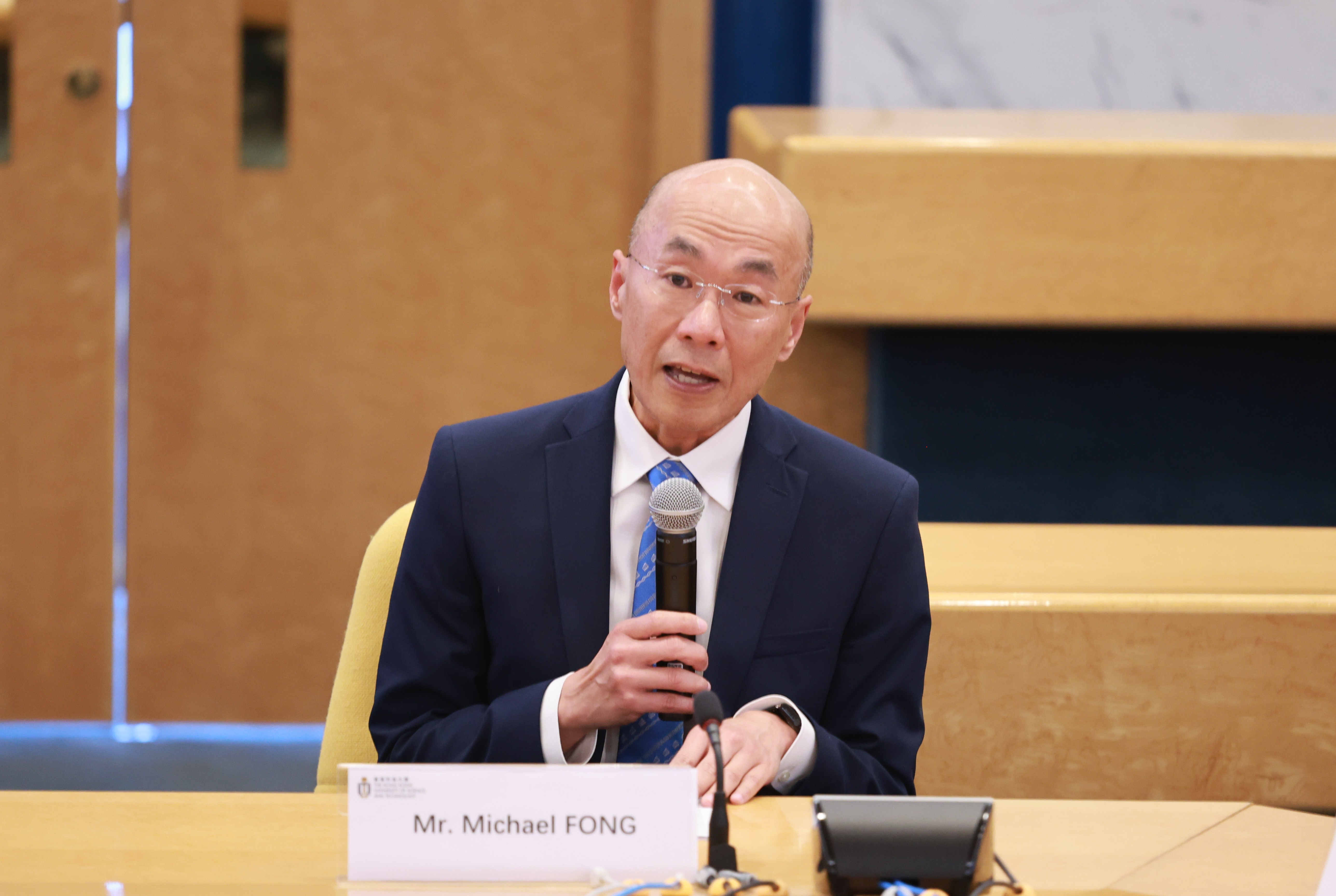 方学诚署长致辞时指，凭借土木工程拓展署在建筑工程的经验和科大顶尖的科研团队，双方将合作可促进可持续基建发展及土地开拓的科研。