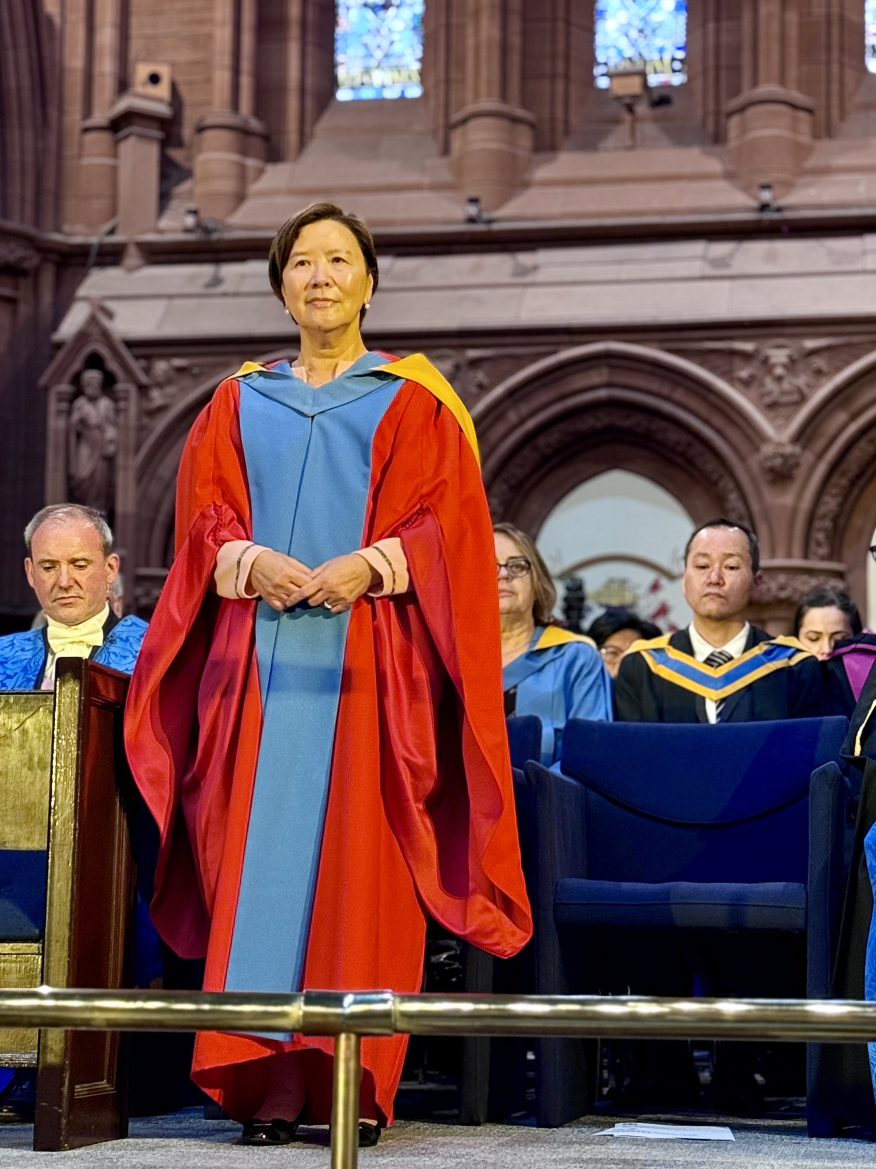 Prof. Nancy IP, President and The Morningside Professor of Life Science at HKUST, was conferred an Honorary Doctoral Degree by the University of Strathclyde, Glasgow.