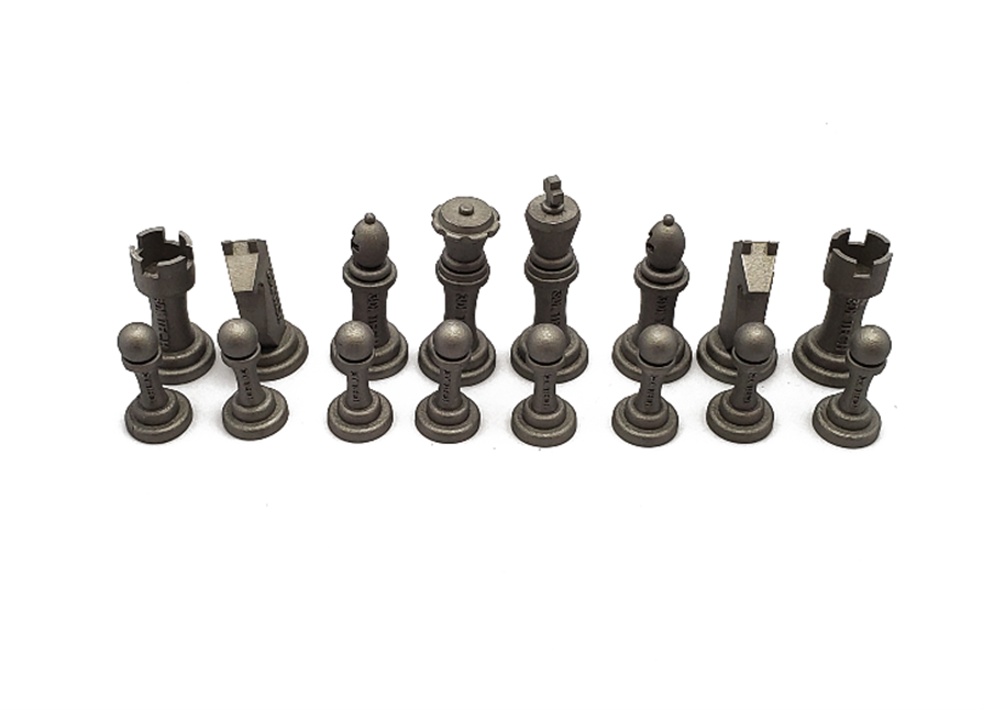 Alex’s metal 3D printing technology can be applied in various industries, including leisure products.