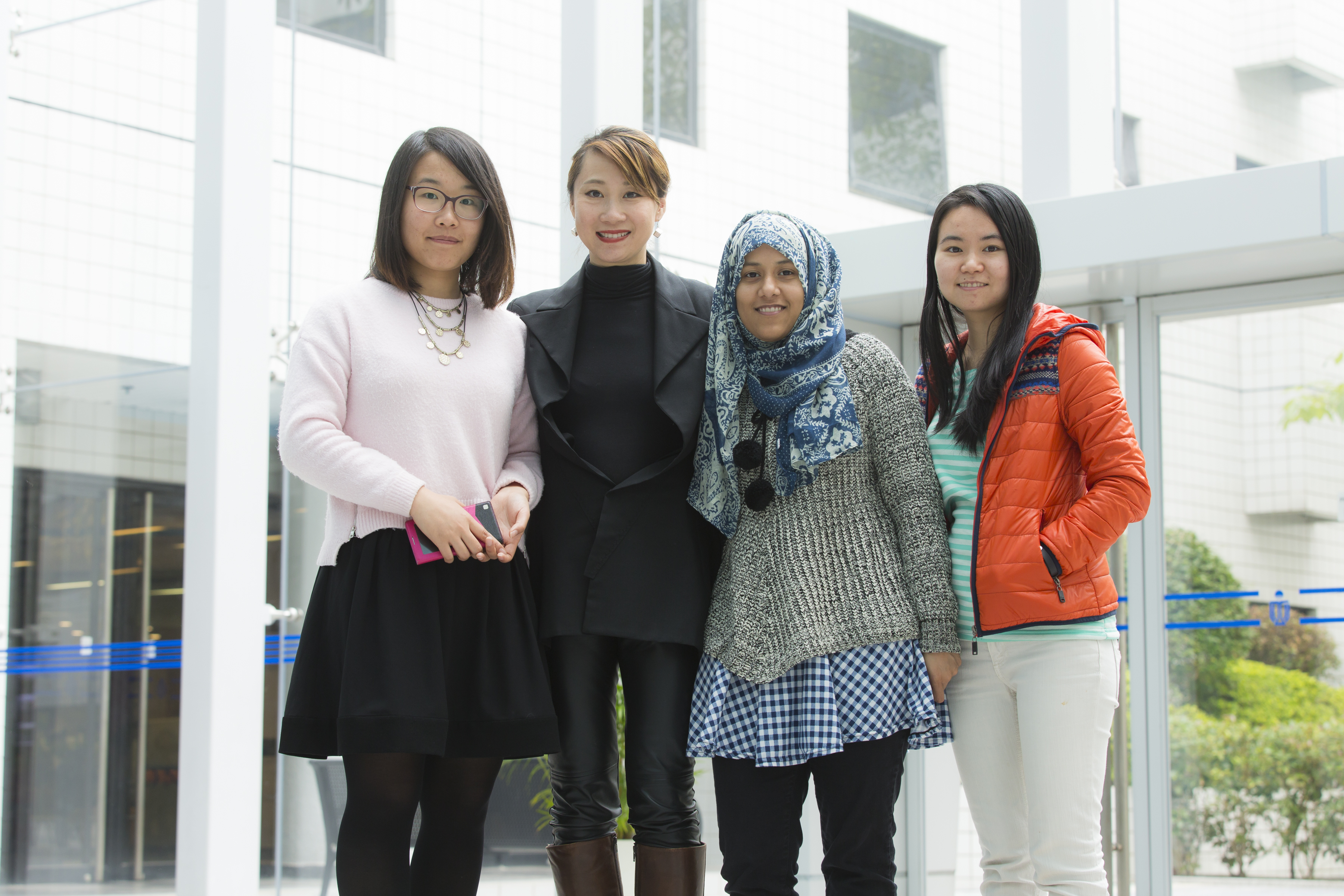 Prof. Fung is the founding chair of Women Faculty Association at HKUST, where she says, students can find people who care about gender equality.